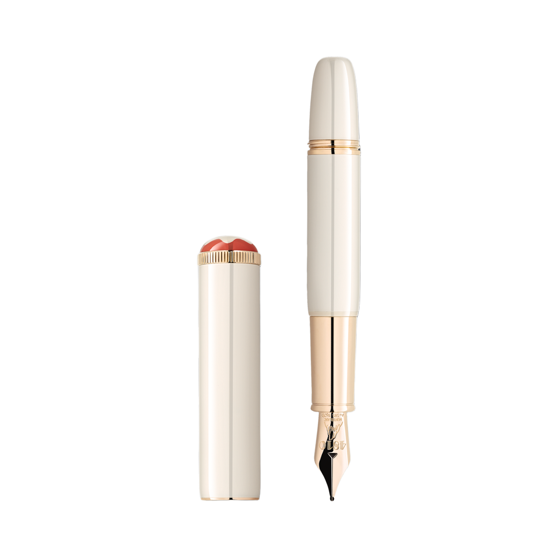 몽블랑 헤리티지 루즈 & 누아 베이비 스페셜 에디션 파운틴 펜 F 아이보리(Montblanc Heritage Rouge & Noir Baby Special Edition Fountain Pen F Ivory) - 1