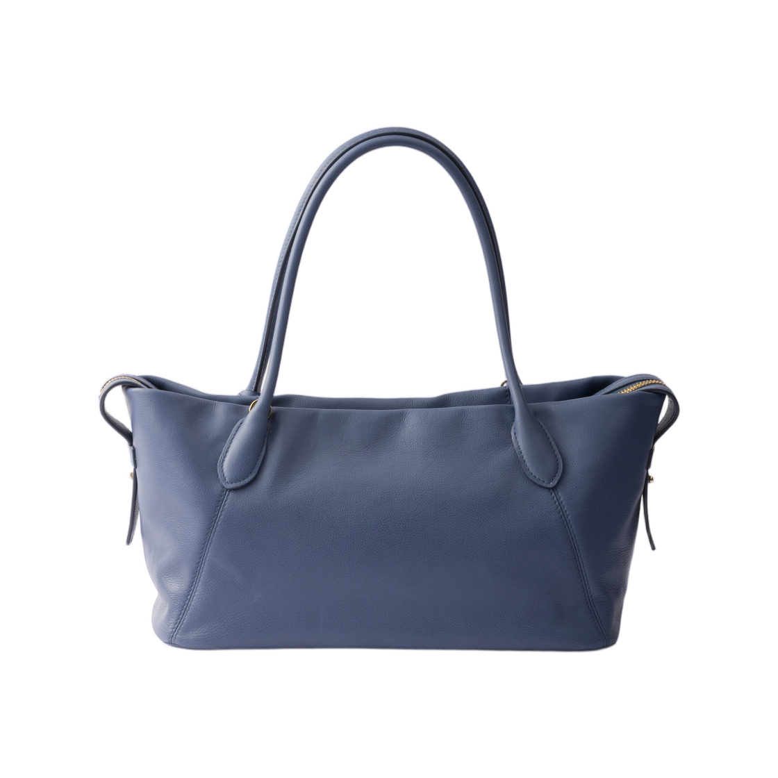 프라다 라지 레더 토트백 에비에이션 블루(Prada Large Leather Tote Bag Aviation Blue) - 2