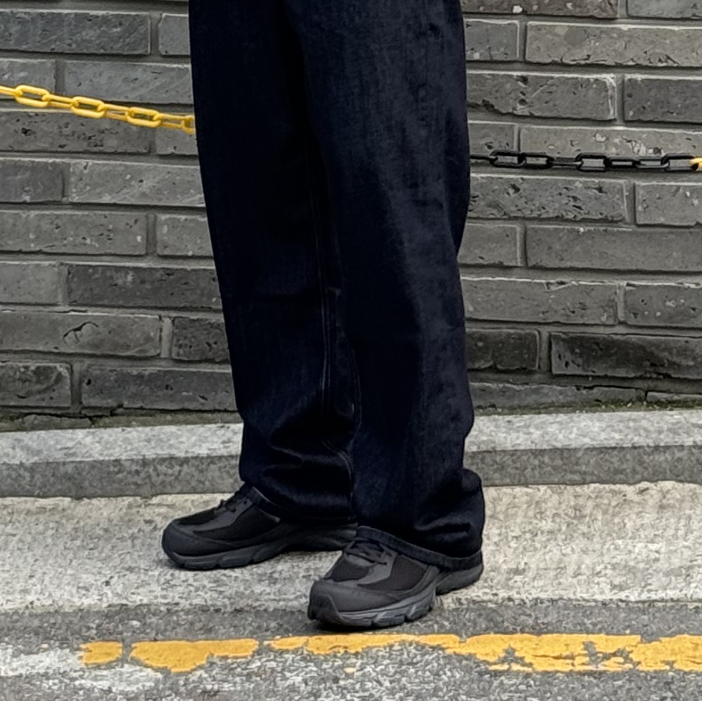 New Balance 509 Black Coffee 착용 스타일 - 2
