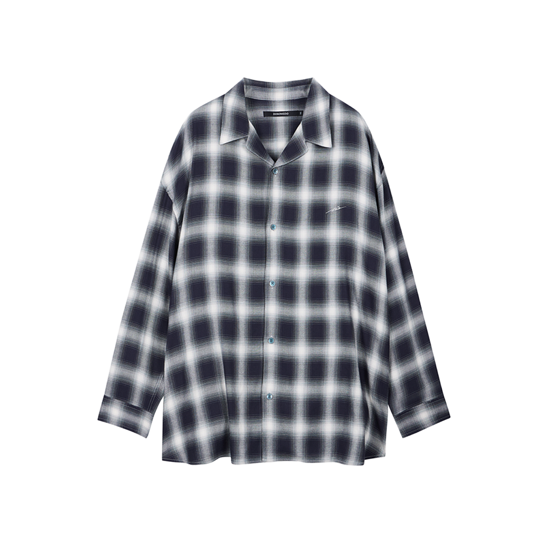 지오송지오 슈비터스 체크 셔츠 네이비 ZI2SH209NY(ZIOSONGZIO Schwitters Check Shirt Navy) - 2