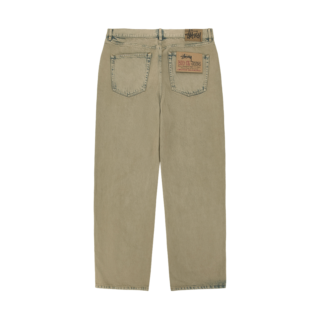스투시 빅 올 진 데님 레진 워시 카키(Stussy Big Ol' Jean Denim Resin Wash Khaki) - 2