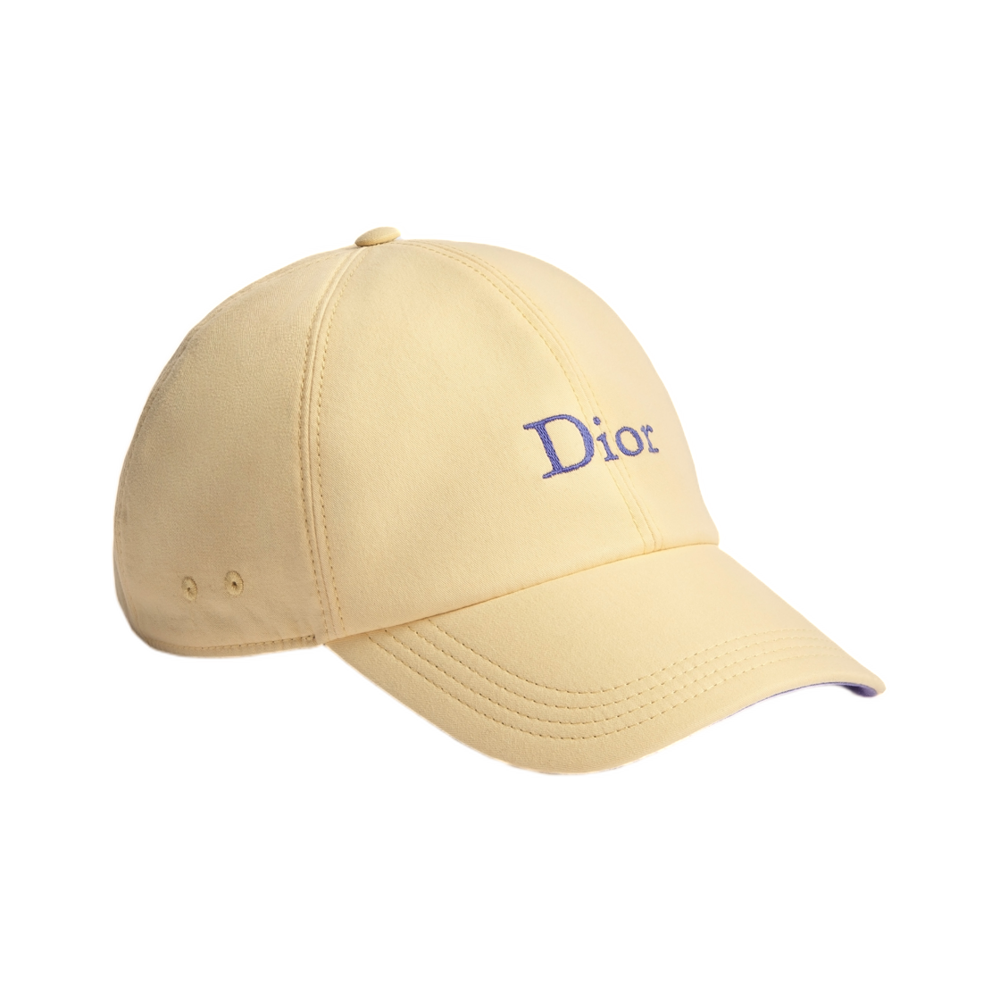693C901A3175-C284 Dior Cap Cotton Canvas Yellow