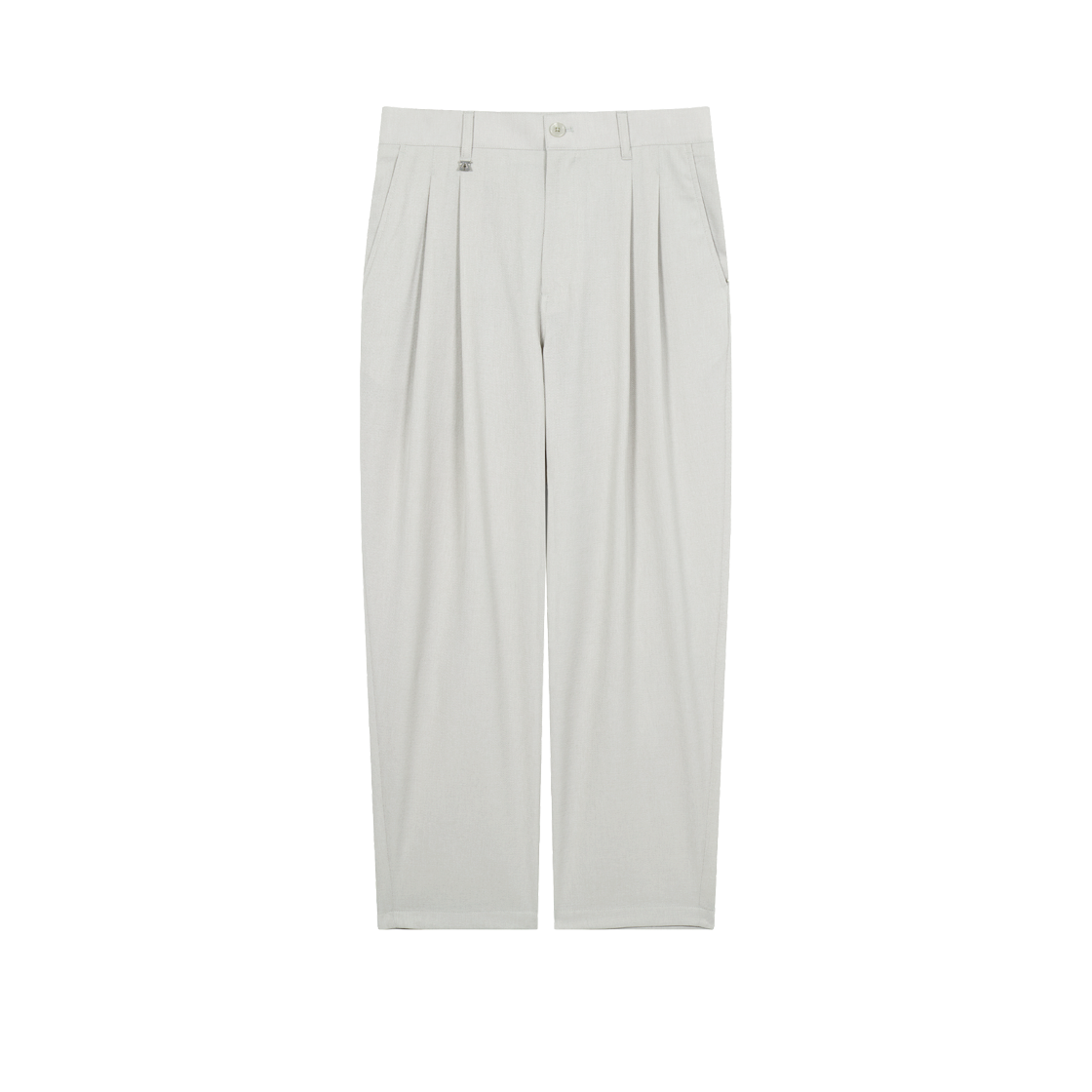 지오송지오 타임리스 투턱 캐롯 팬츠 라이트 베이지 ZI3PT393LE(ZIOSONGZIO Timeless Two Tuck Carrot Pants Light Beige)