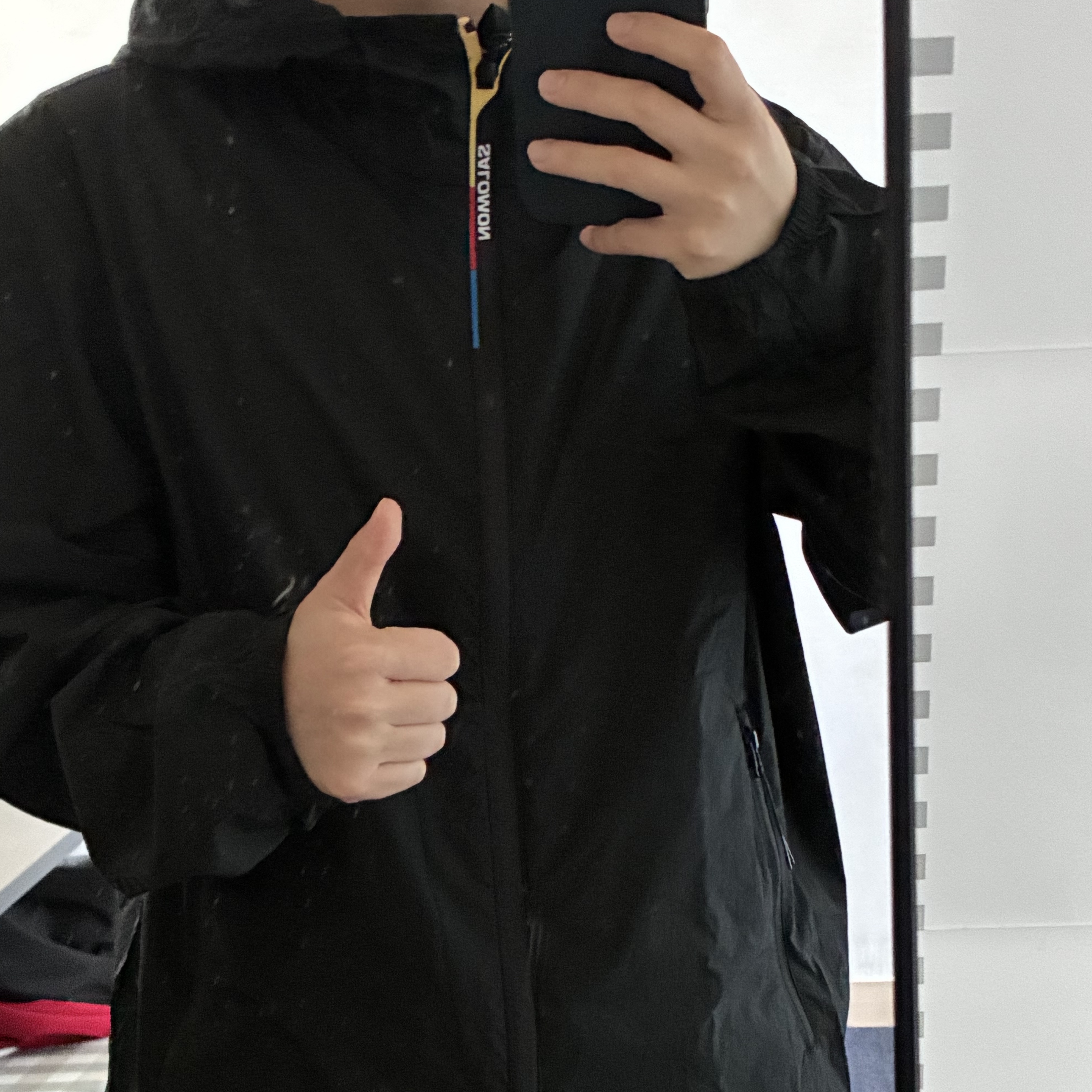 Salomon Modisay Aero Black 착용 스타일 - 2