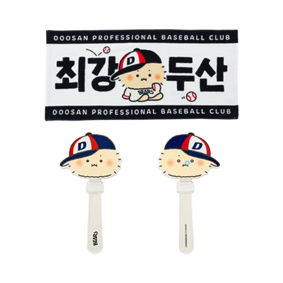 - Doosan Bears x Manggom Replica Baby Manggombears Jjakjjaki & Towel Set