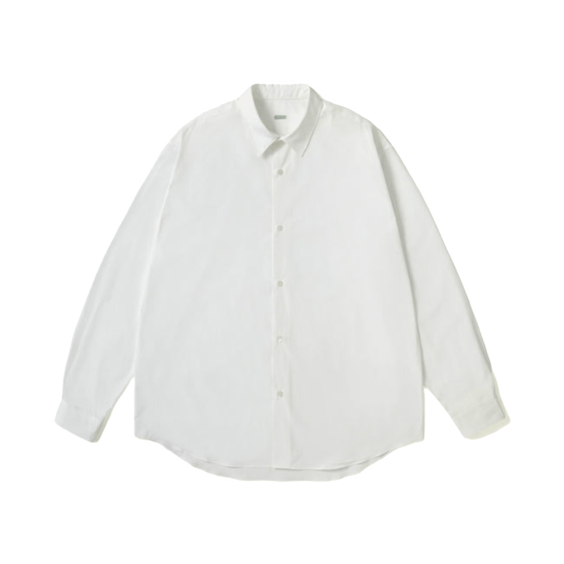 아프레쎄 레귤러 칼라 셔츠 화이트 - 26FW(A.Presse Regular Collar Shirt White - 26FW)