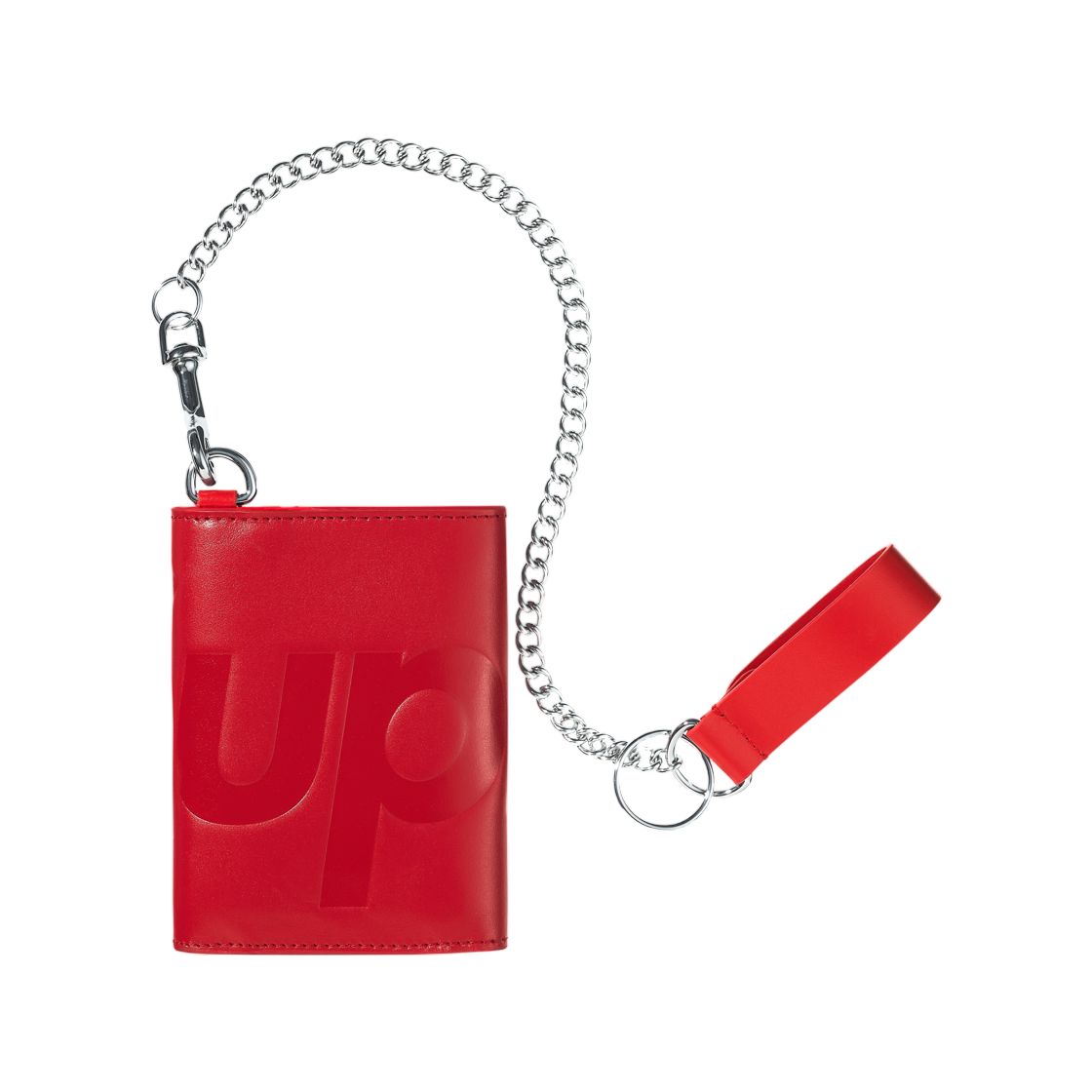 슈프림 레더 체인 월렛 레드 - 26SS(Supreme Leather Chain Wallet Red - 26SS) - 3