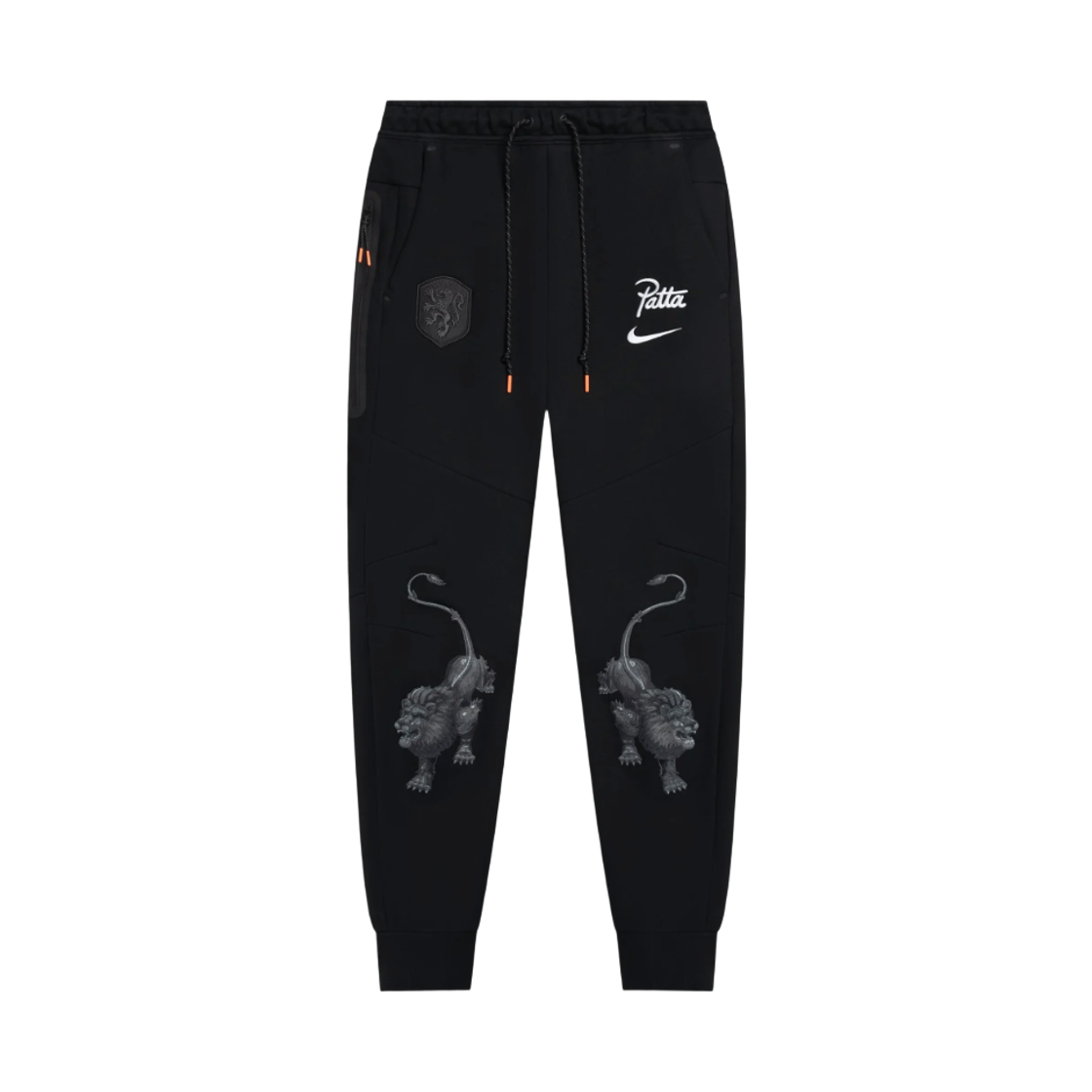 IM3213-010 Nike x Patta Tech Fleece Joggers Black (IM3213-010)