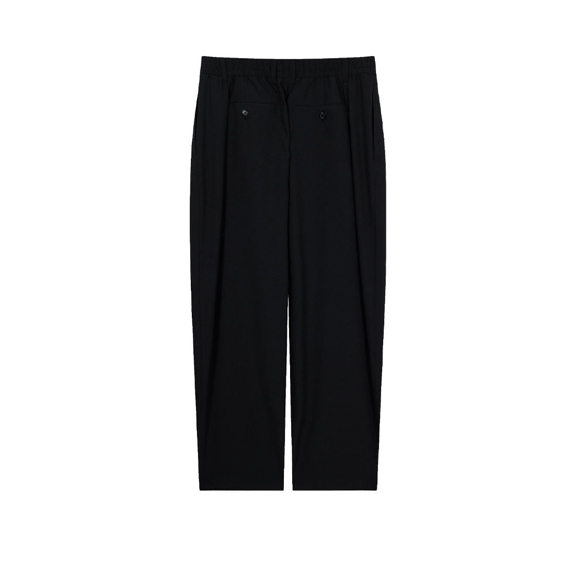 지오송지오 타임리스 플리츠 볼륨 팬츠 블랙 ZI3PT394BK(ZIOSONGZIO Timeless Pleats Volume Pants Black) - 2