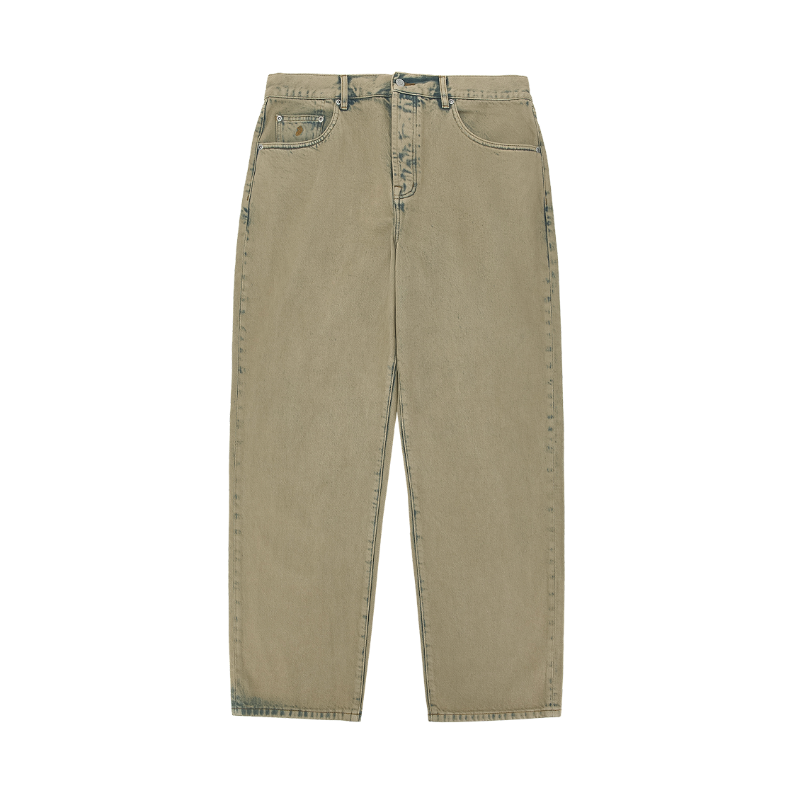 116750 Stussy Big Ol' Jean Denim Resin Wash Khaki
