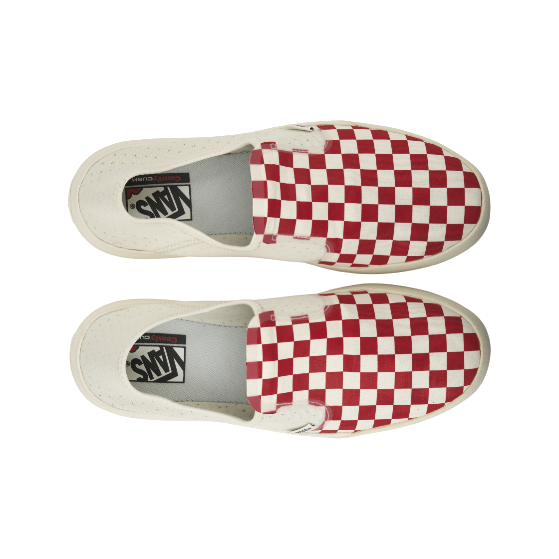 반스 컴피쿠시 원 체커보드 레이싱 레드 마쉬멜로우(Vans ComfyCush One Checkerboard Racing Red Marshmallow) - 5