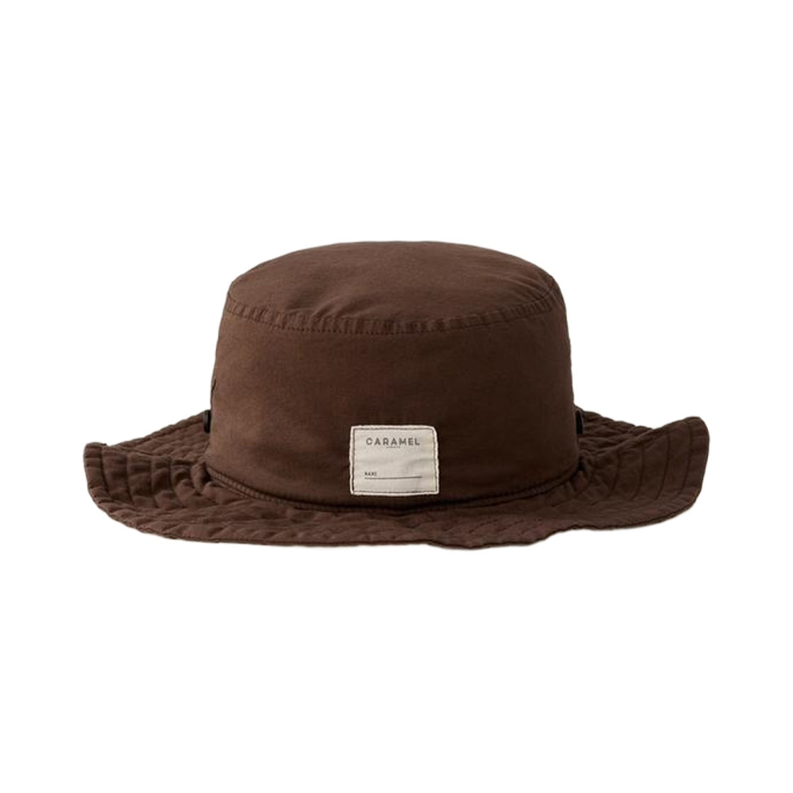 (키즈) 자라 x 카라멜 런던 크리에이티드 버킷햇 브라운((Kids) Zara x Caramel London Created Bucket Hat Brown)