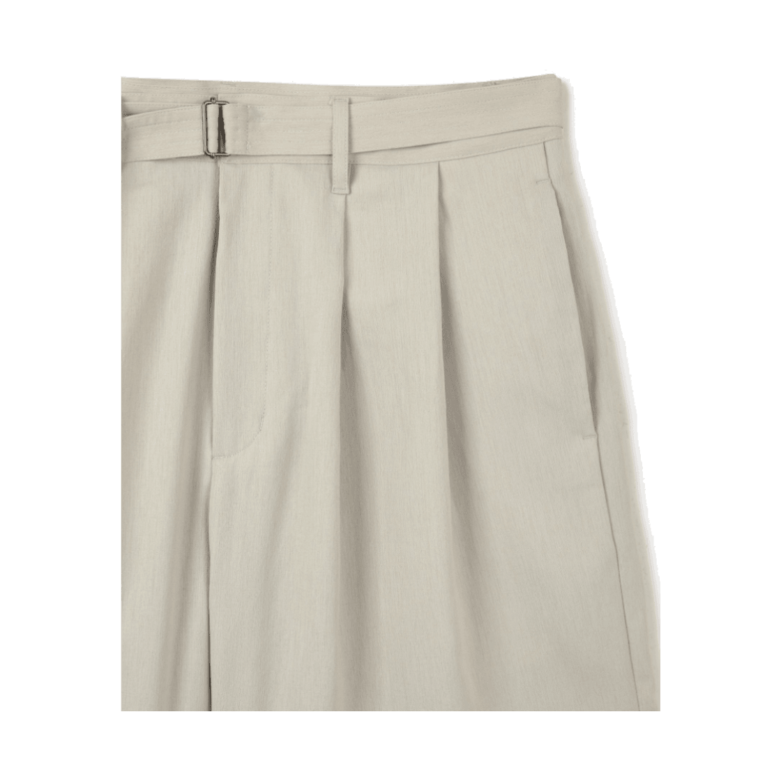 24/7 시리즈 벨티드 버뮤다 팬츠 라이트 베이지(24/7 series Belted Bermuda Pants Light Beige) - 4