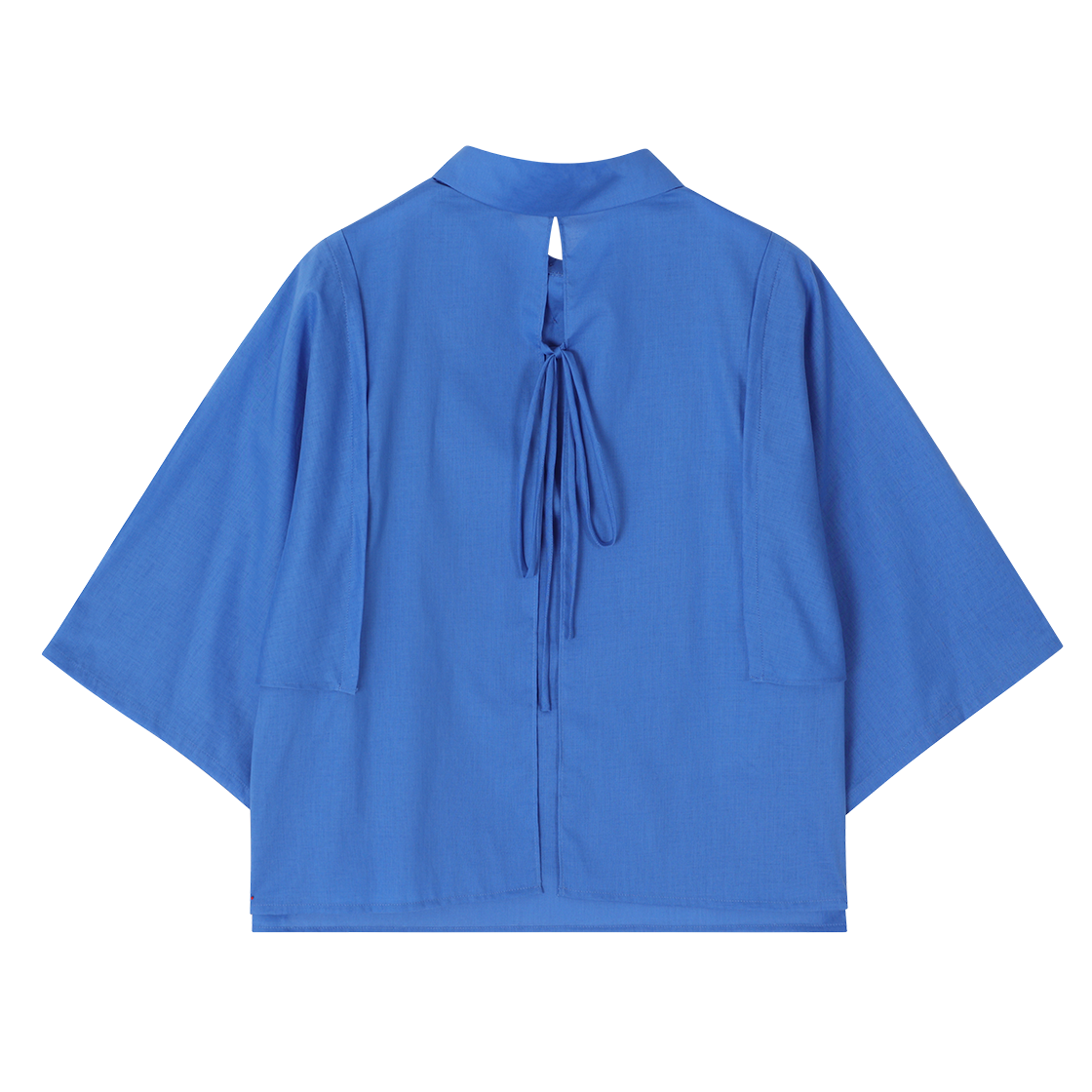 (W) 송지오 엔젤윙 돌먼 셔츠 블루((W) SONGZIO Angelwing Pleats Dolman Shirt Blue) - 2