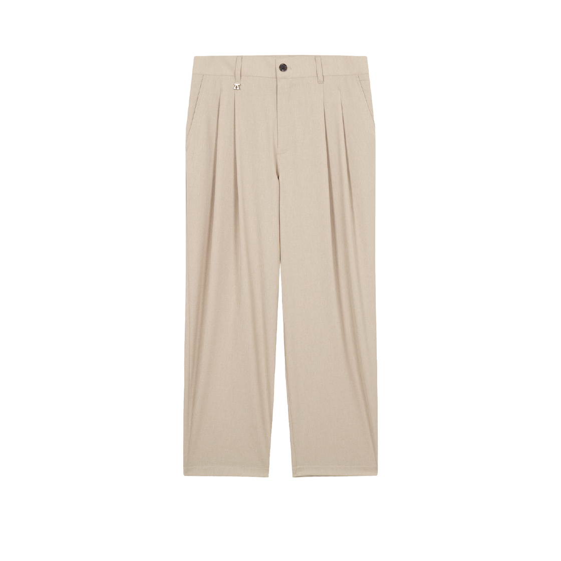 지오송지오 타임리스 투턱 캐롯 팬츠 베이지 ZI3PT392BE(ZIOSONGZIO Timeless Two Tuck Carrot Pants Beige)