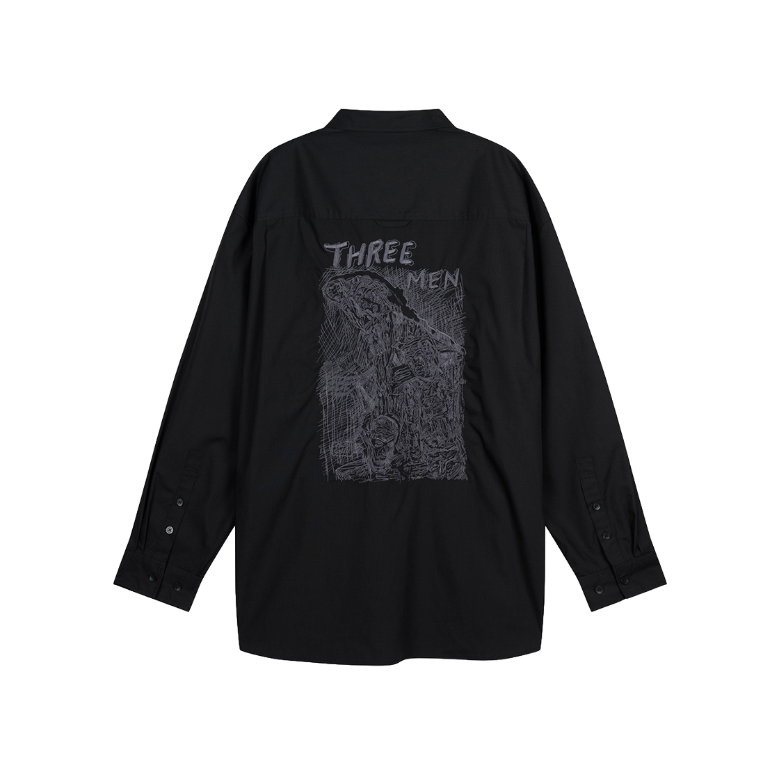 ZI2SH206BK ZIOSONGZIO Egon Schiele Shirt Black