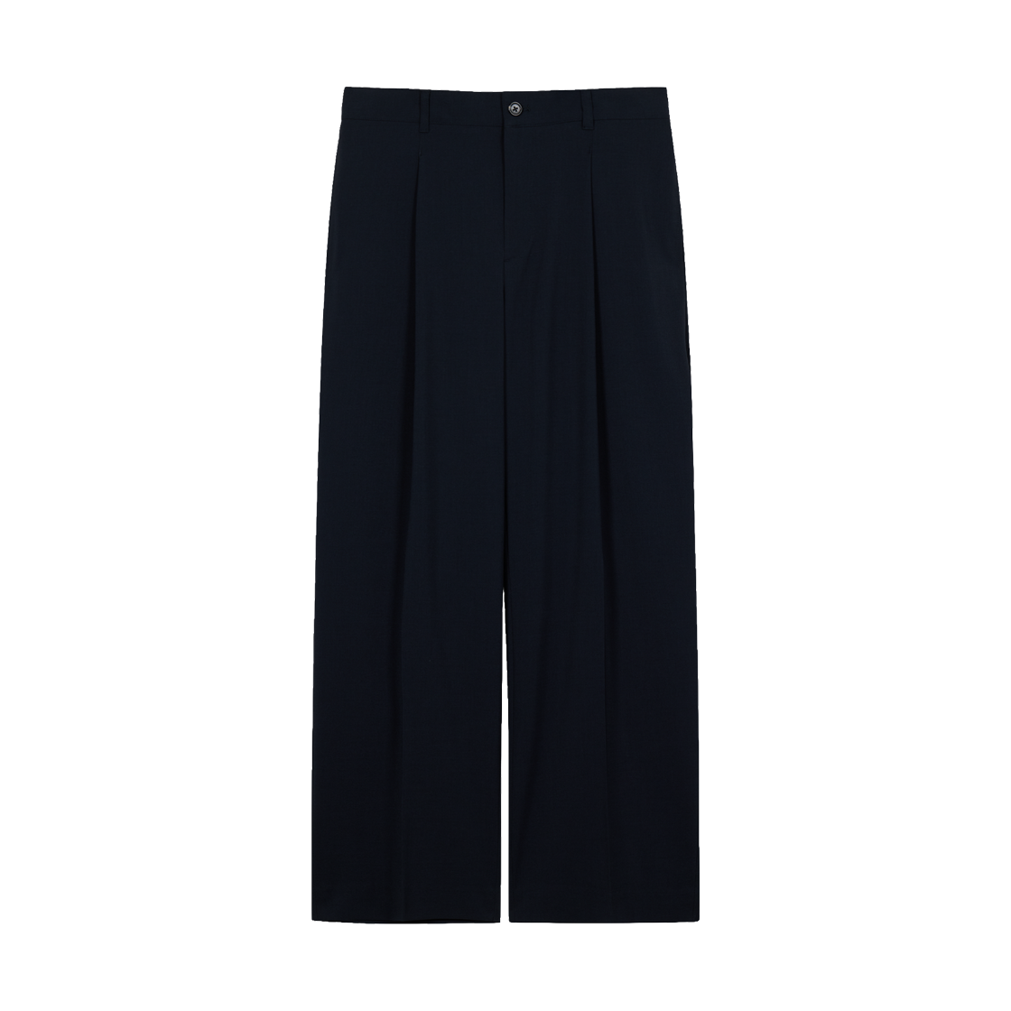 지오송지오 타임리스 세미와이드 팬츠 다크 네이비 ZI3PT389DN(ZIOSONGZIO Timeless Semi Wide Pants Dark Navy) - 1
