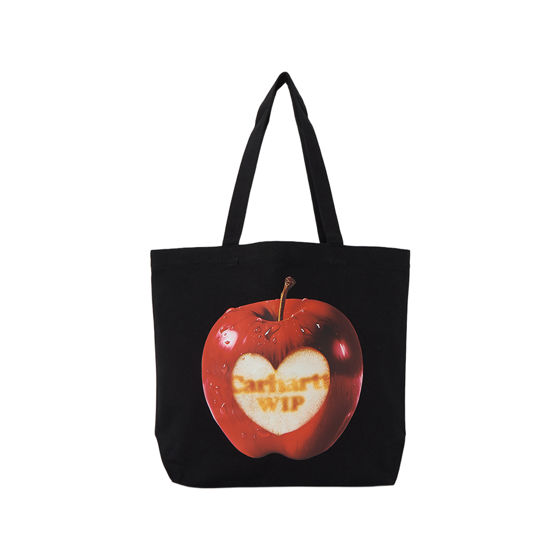 I033975-3QV-XX Carhartt WIP Canvas Graphic Tote Bag Black