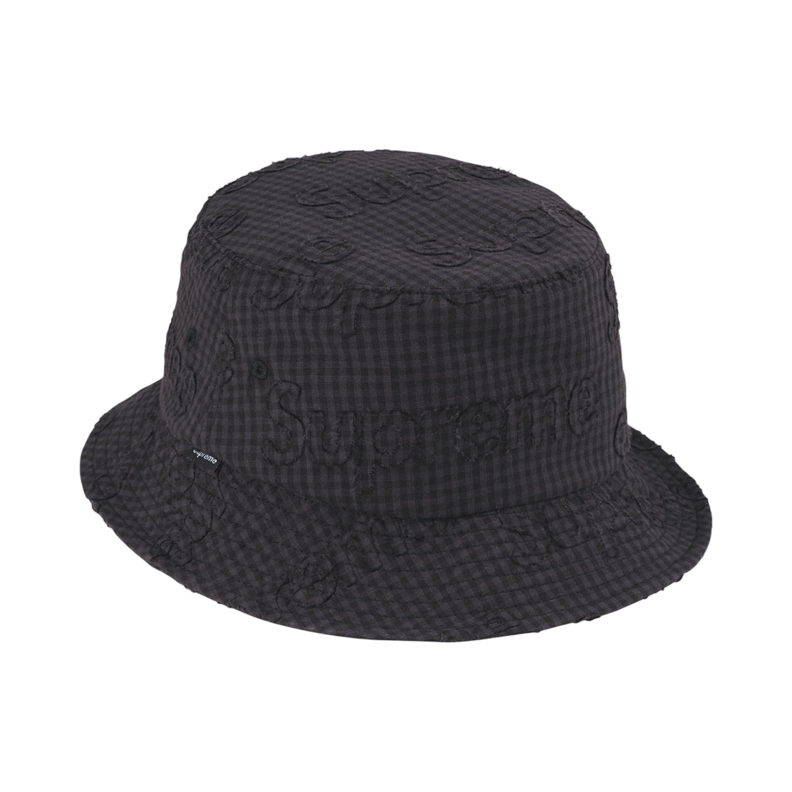 - Supreme Monogram Gingham Crusher Black - 26SS