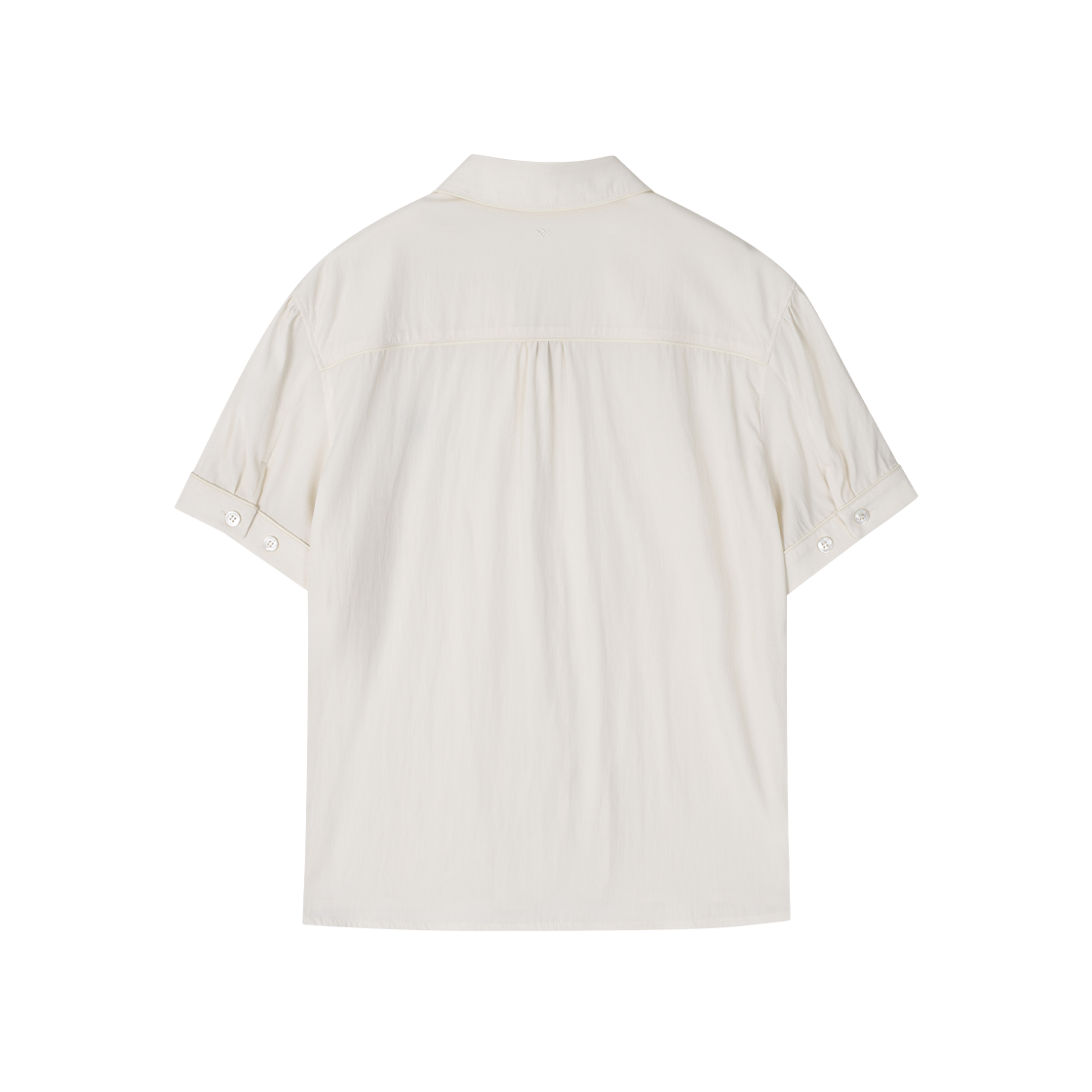 (W) 송지오 지제로 팬서 오픈카라 셔츠 화이트((W) SONGZIO ZZERO Panther Open Collar Shirt White) - 2