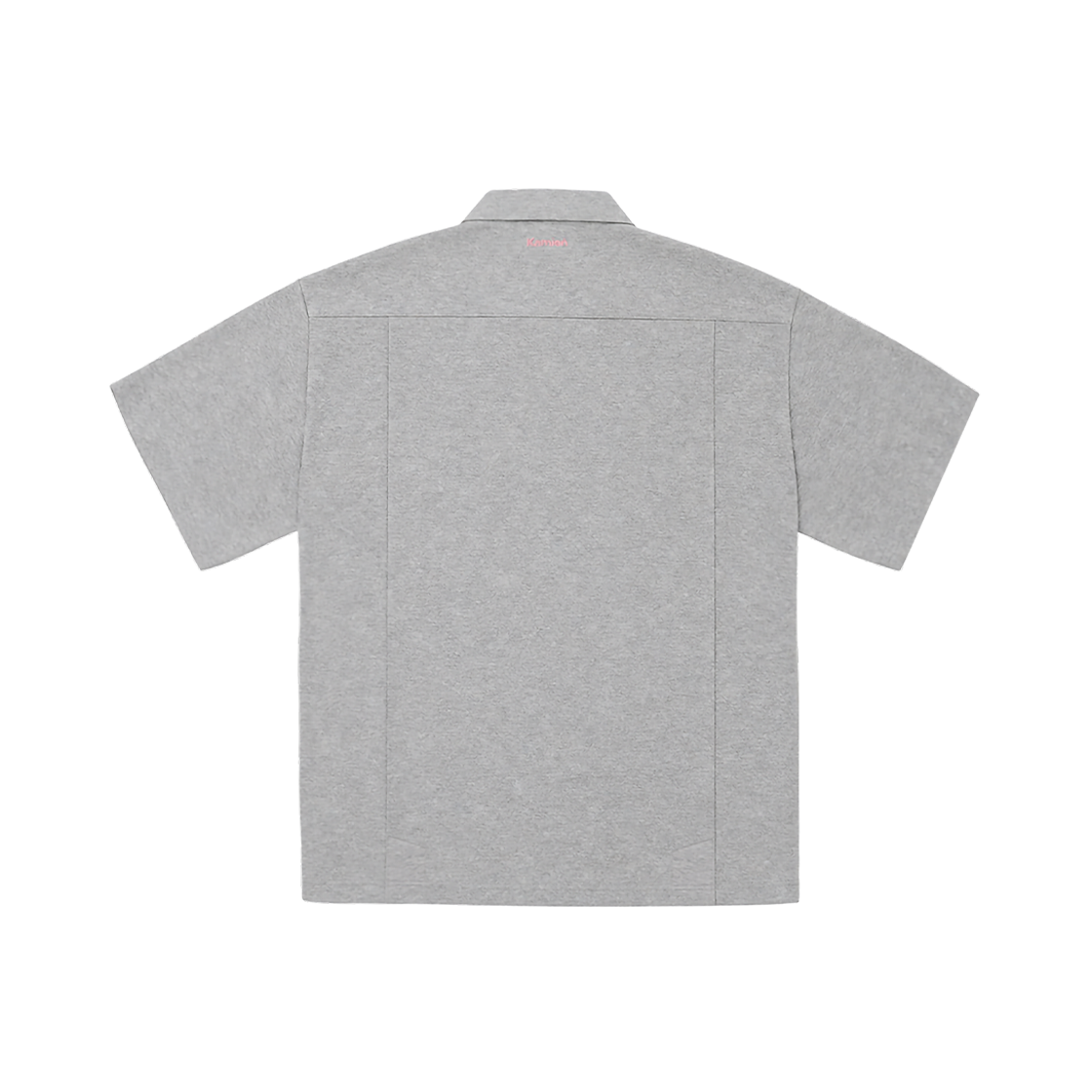 카미엔 백 플리츠 폴로 그레이(Kamien Back Pleats Polo Gray) - 2
