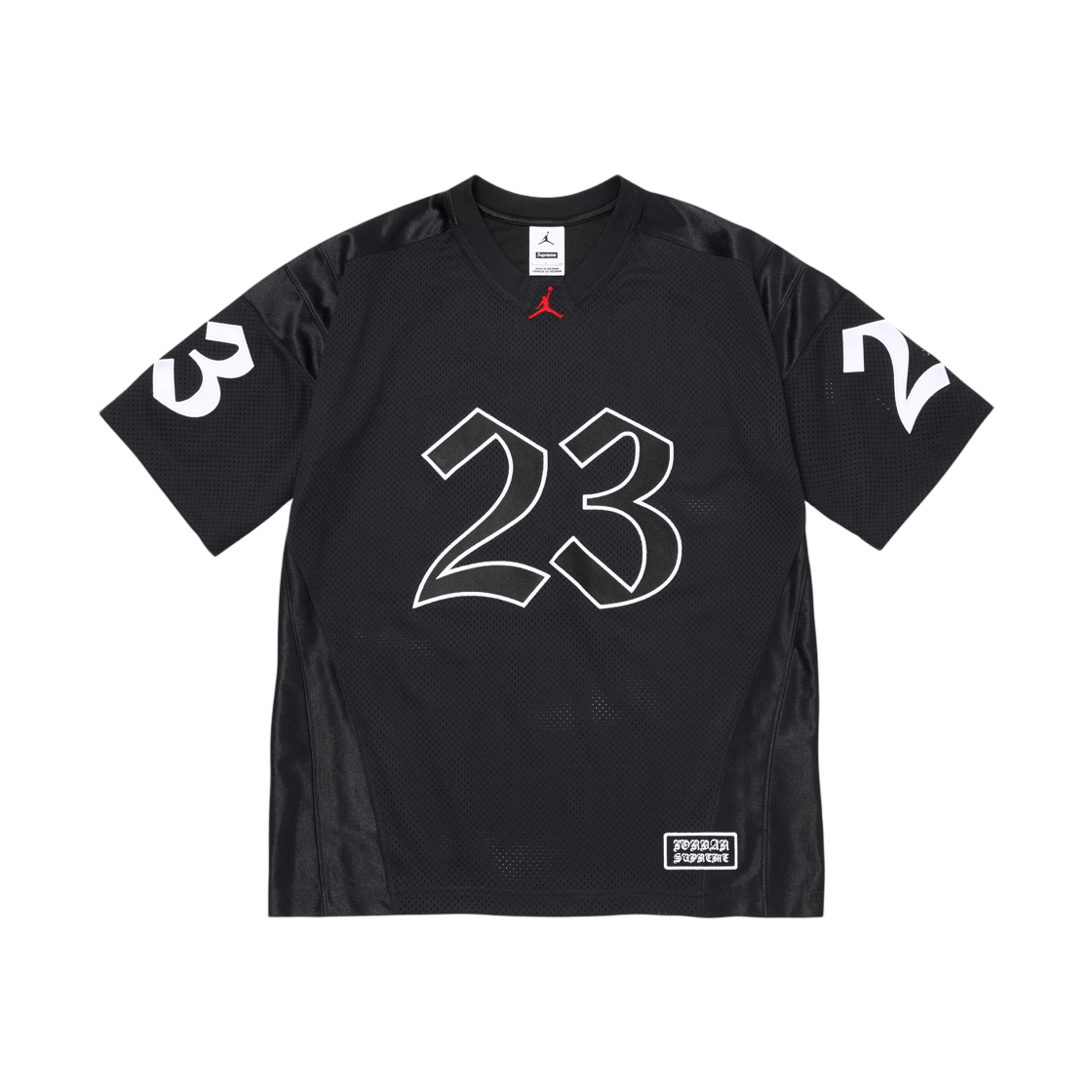 슈프림 x 조던 웜 업 저지 블랙 - 26SS(Supreme x Jordan Warm Up Jersey Black - 26SS) - 1