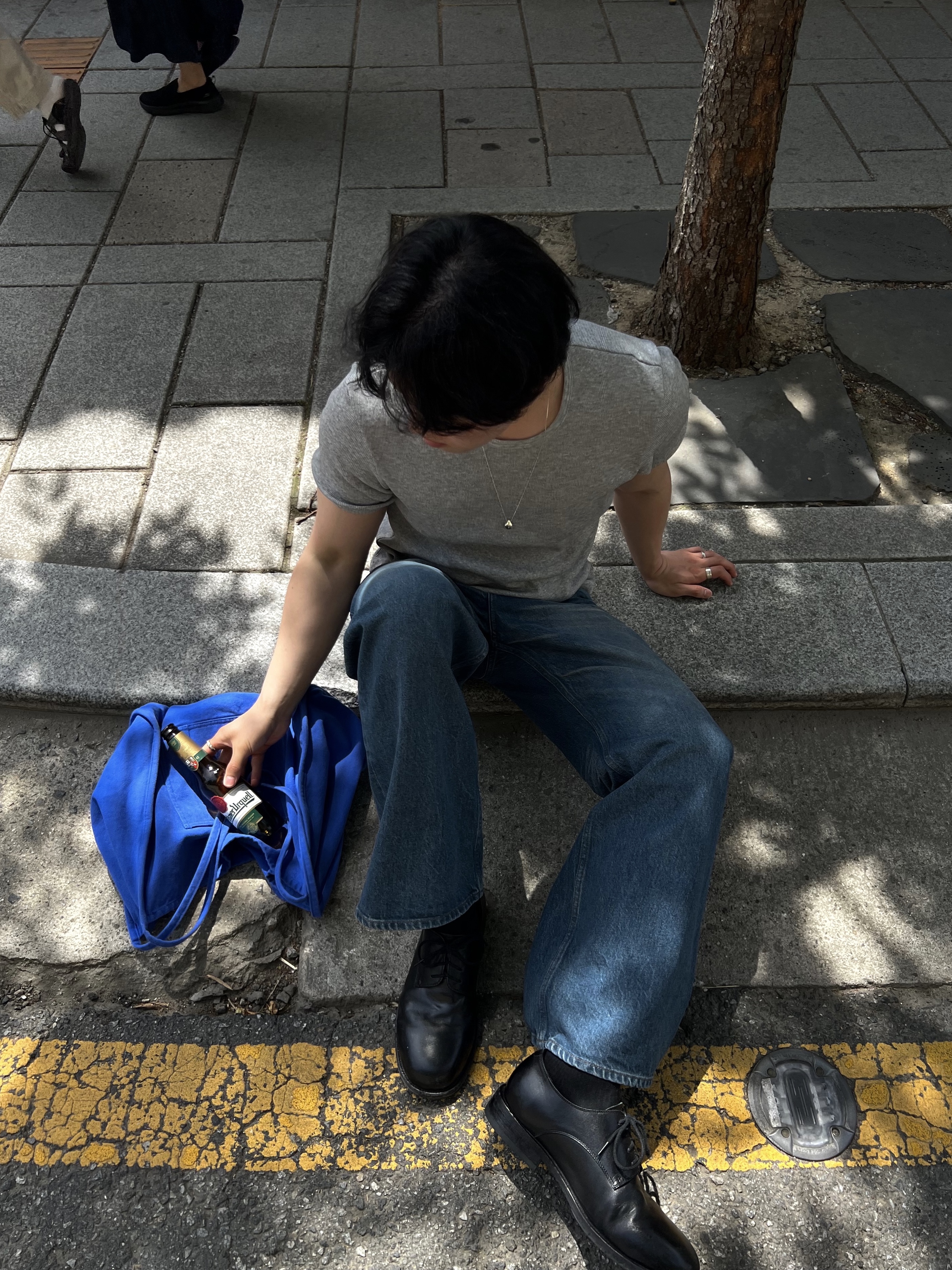 Kinchi Shower - 808 (a) Black 착용 스타일 - 5