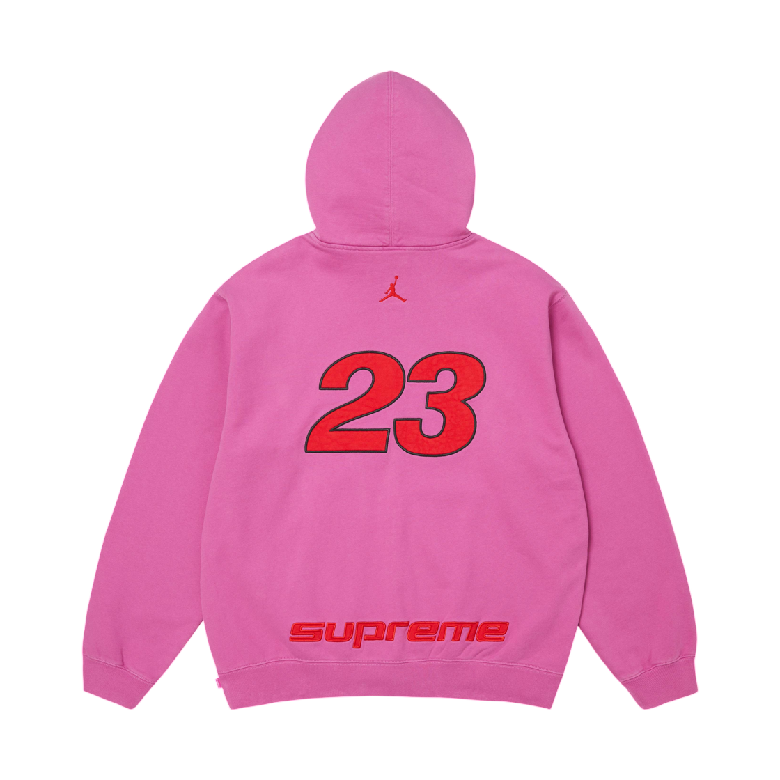 슈프림 x 조던 집업 후드 스웨트셔츠 핑크 - 26SS(Supreme x Jordan Zip Up Hooded Sweatshirt Pink - 26SS) - 2