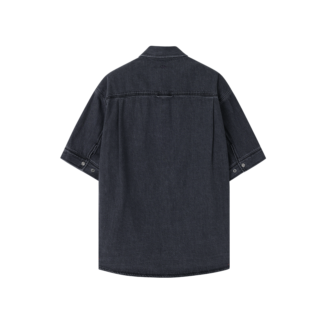 송지오 지제로 팬서 데님 하프 셔츠 다크 그레이(SONGZIO ZZERO Panther Denim Half Shirt Dark Grey) - 2