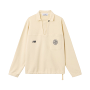 Stone Island x New Balance 6100001 Polo Sweatshirt Ivory