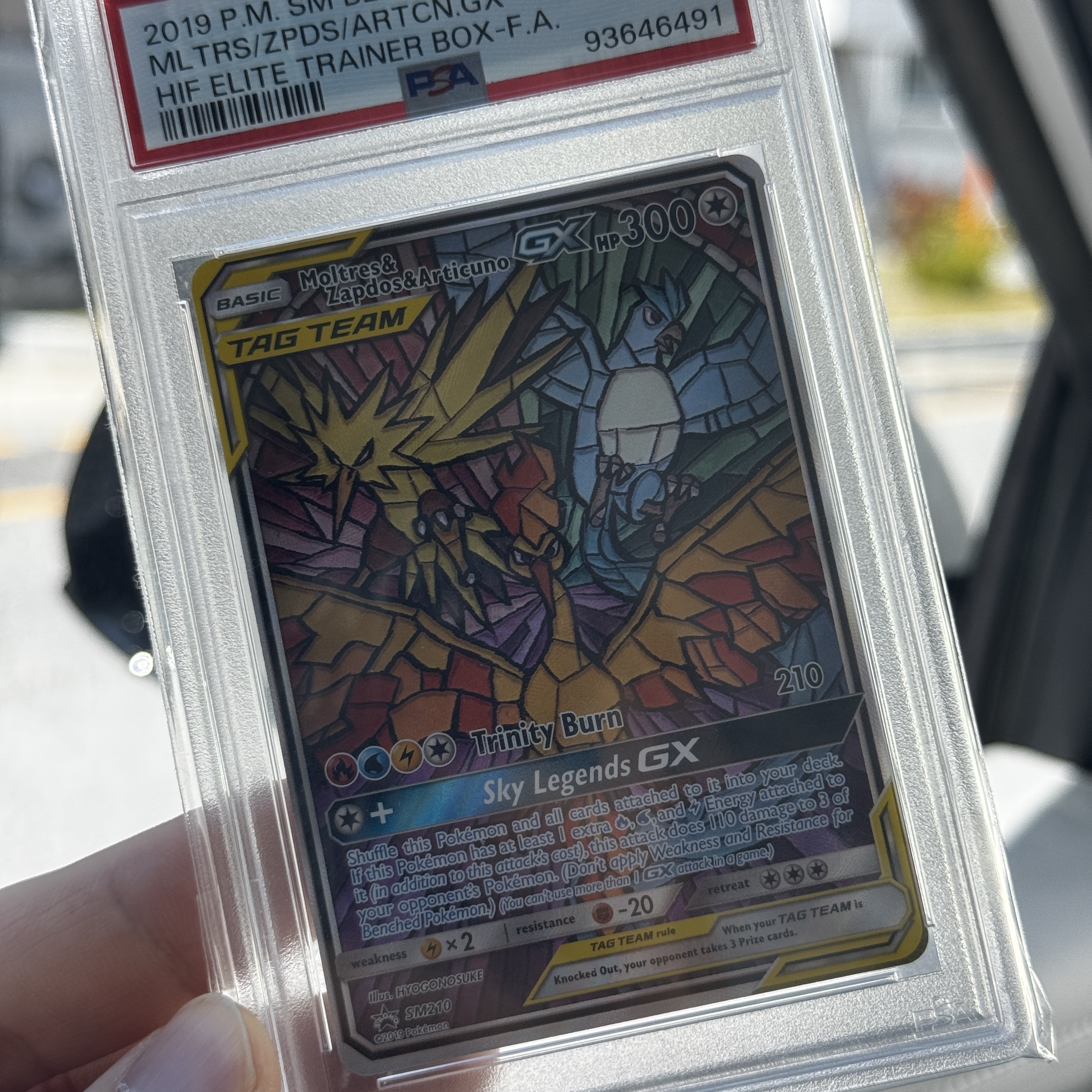 Pokemon TCG Moltres & Zapdos & Articuno GX P Sun & Moon Promos (English Ver.) 착용 스타일