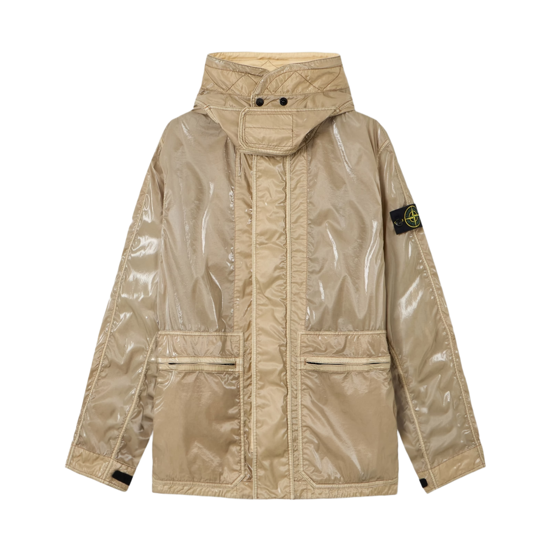 스톤 아일랜드 x 뉴발란스 4100003 후드 자켓 도브 그레이(Stone Island x New Balance 4100003 Hooded Jacket Dove Grey) - 1