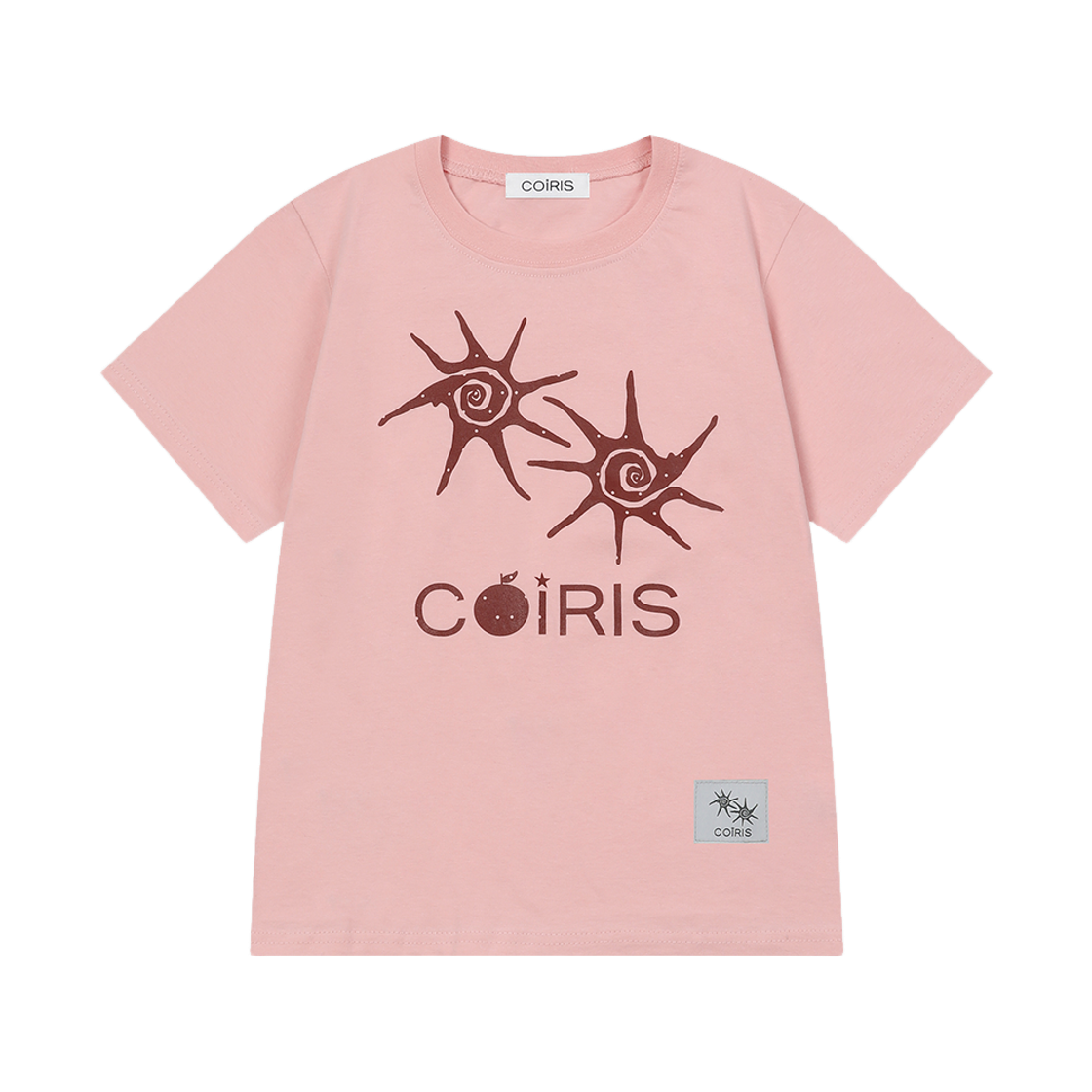 C-P00000HP Coiris Mogu Apple Dot Half T Pink