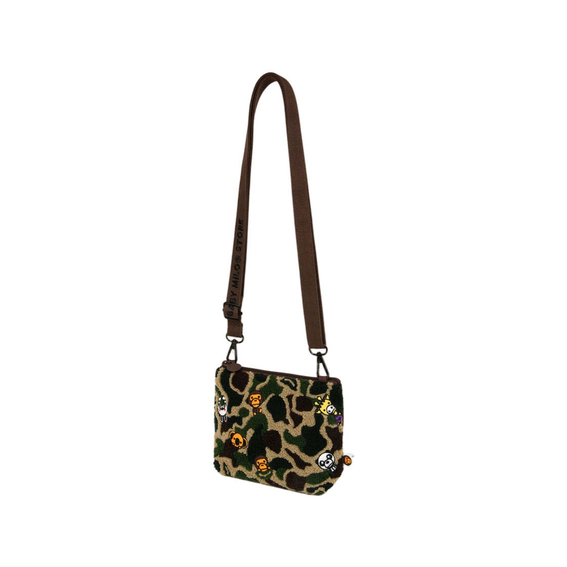 베이프 베이비 마일로 자수 미니 크로스백 그린(BAPE Baby Milo Embroidery Mini Cross Bag Green) - 2