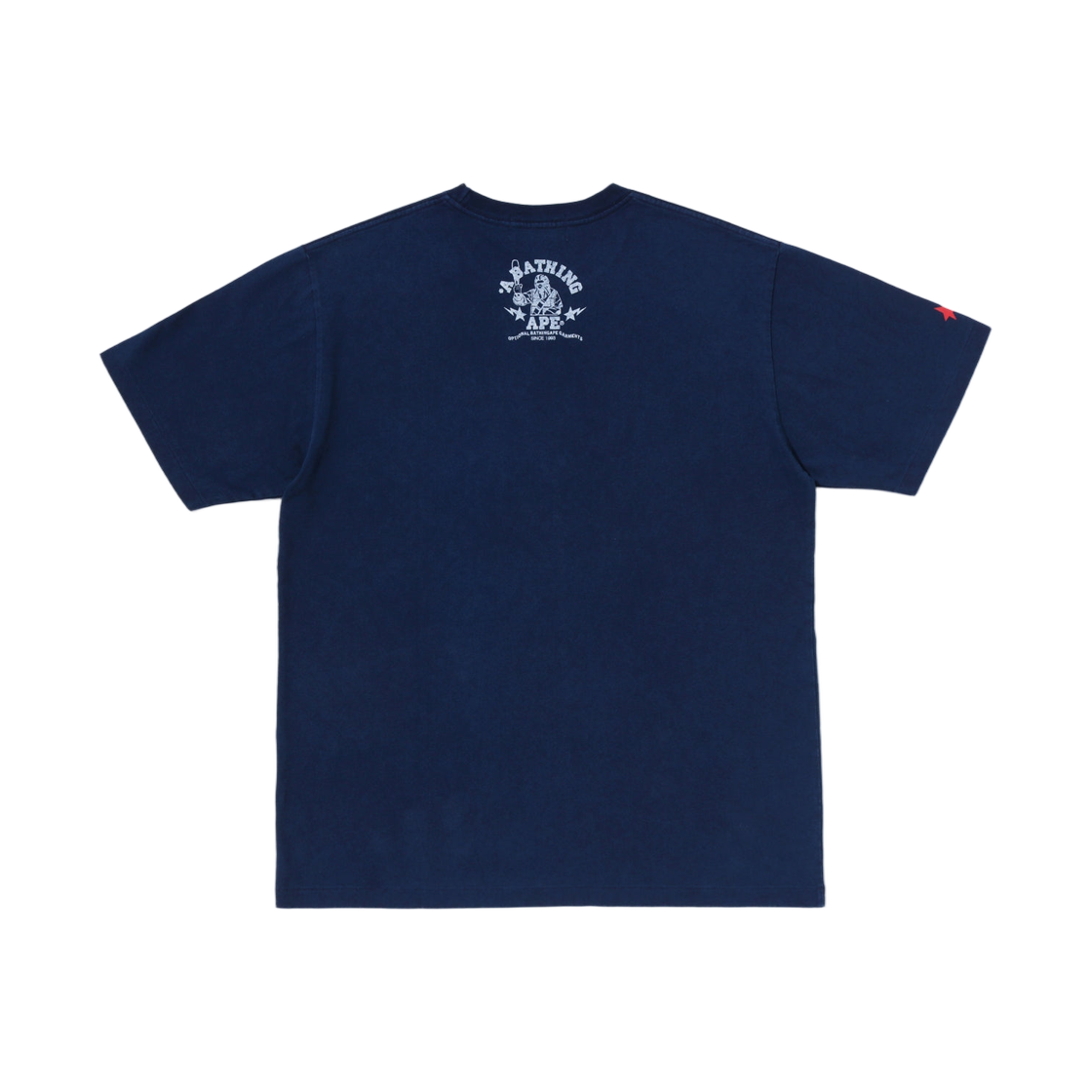 베이프 로고 인디고 티셔츠 인디고(BAPE Logo Indigo T-Shirt Indigo) - 2