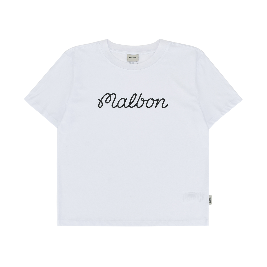 MW0293WHT (W) Malbon Golf Cosette Script T-Shirt White