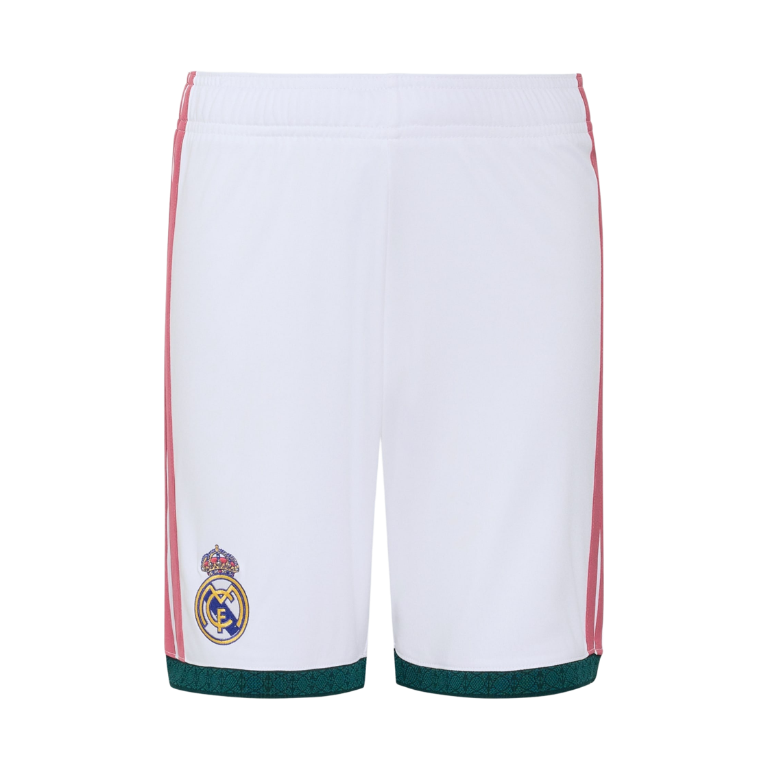 KC3949 (Kids) Adidas Real Madrid 26/27 Home Shorts White - KR Sizing (Non Marking Ver.)