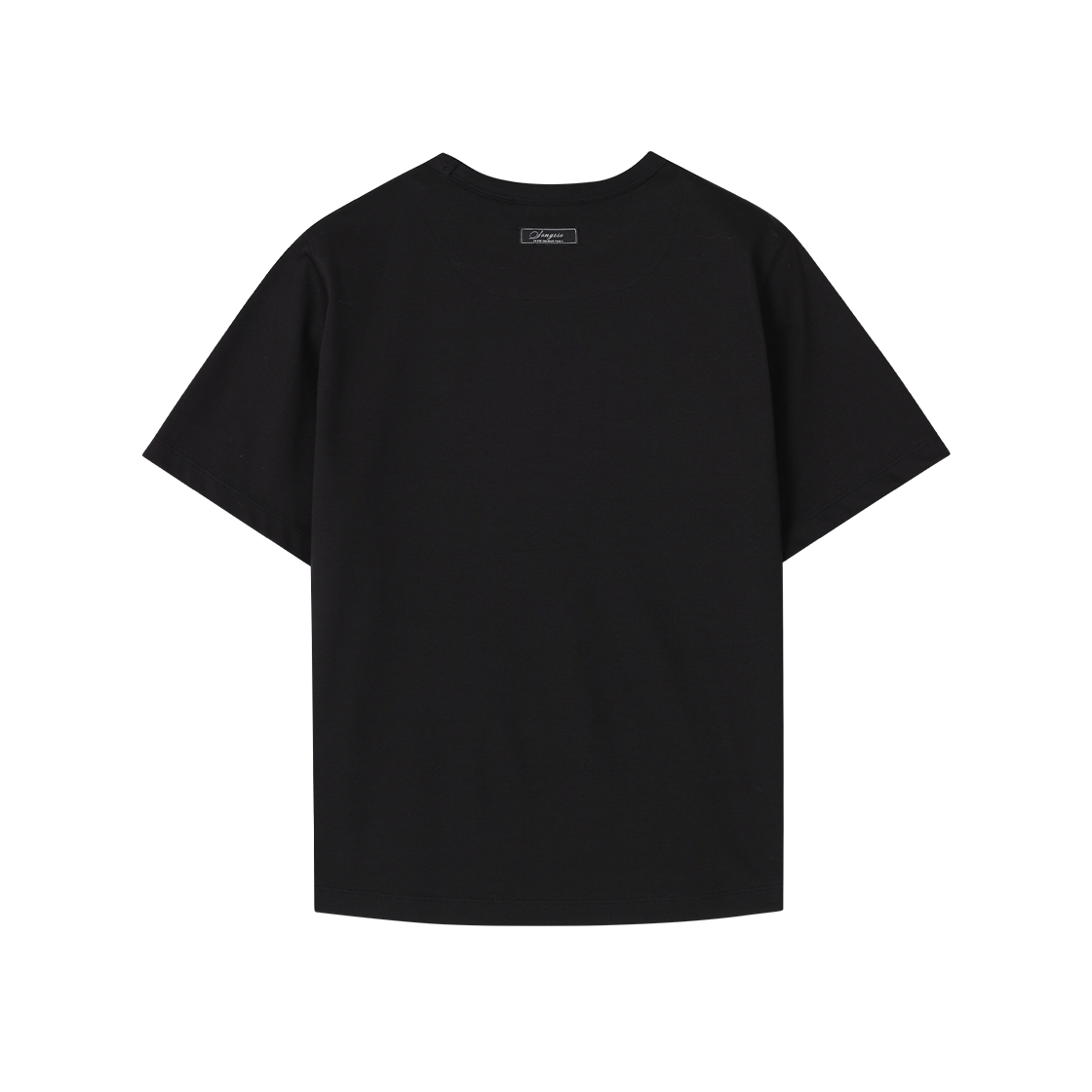 (W) 송지오 하트스톤 슬림 티셔츠 블랙((W) SONGZIO Heart Stone Slim T Shirt Black) - 2