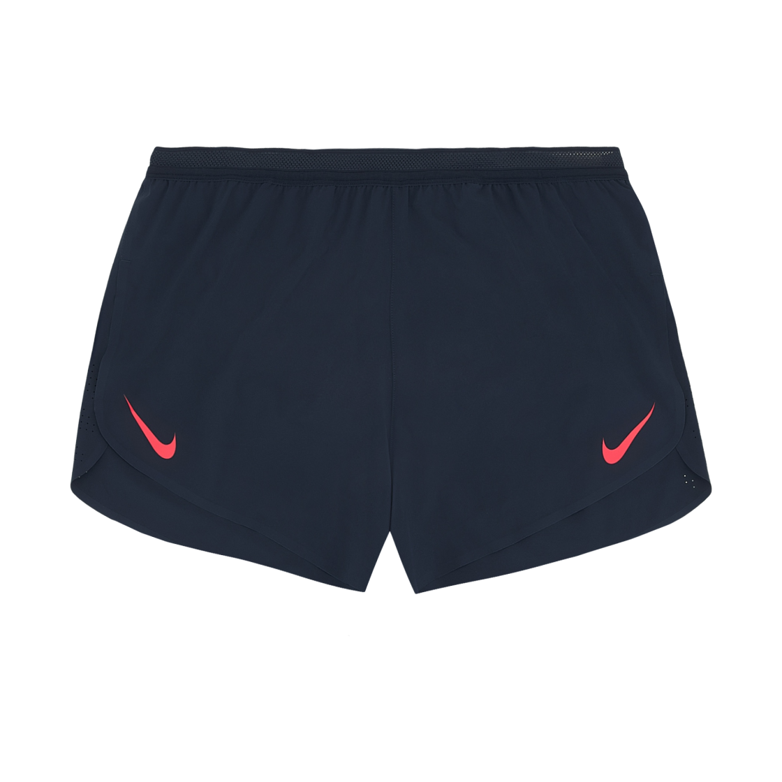 FN3352-451 Nike Aeroswift Dri-Fit ADV 4 Inch Brief Lined Running Shorts Obsidian Bright Crimson - US/EU