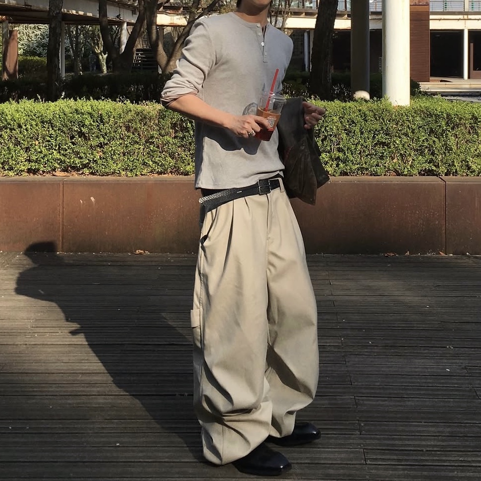 Epr. Layer Double Strap Belt 착용 스타일 - 1