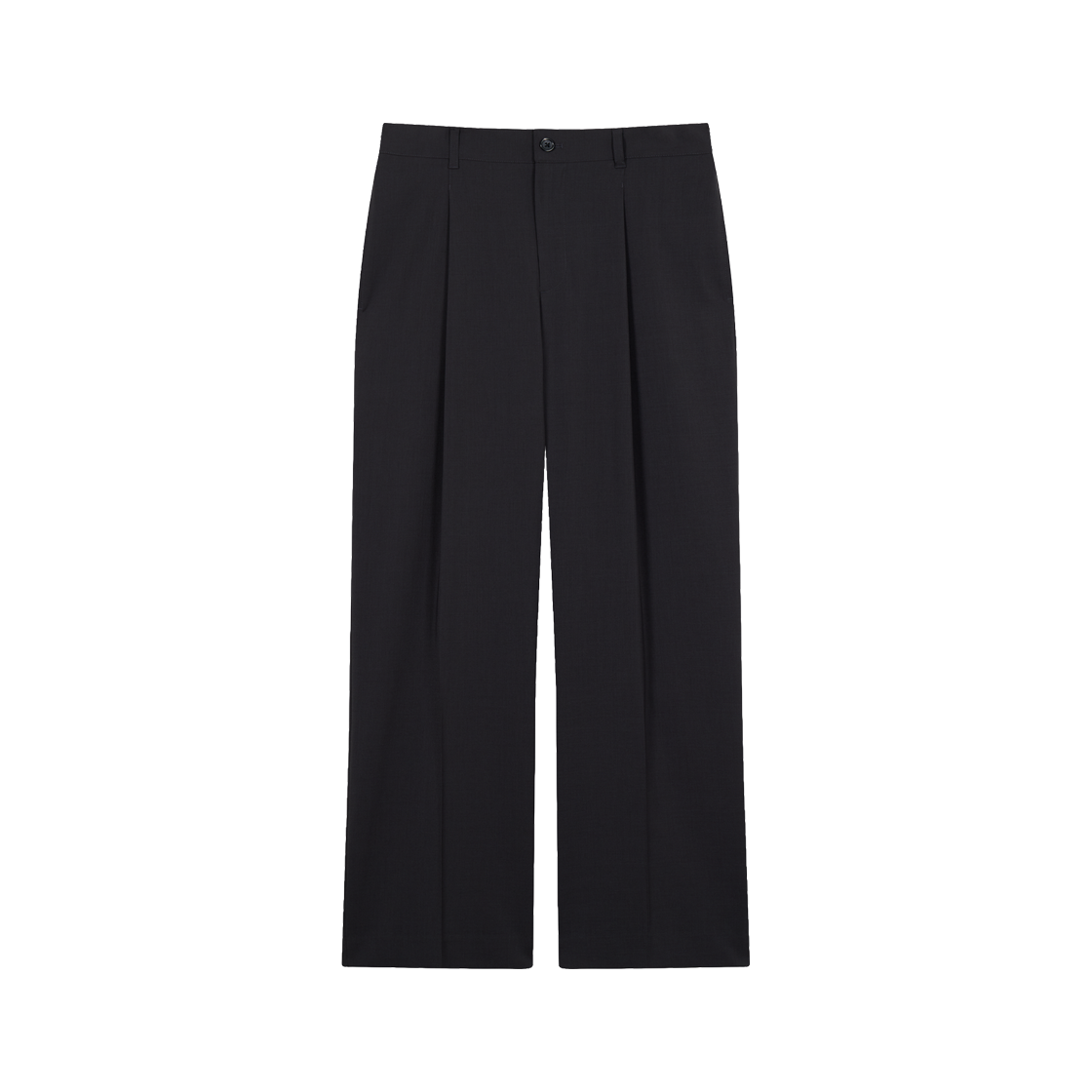 지오송지오 타임리스 세미와이드 팬츠 차콜 ZI3PT388CH(ZIOSONGZIO Timeless Semi Wide Pants Charcoal) - 1