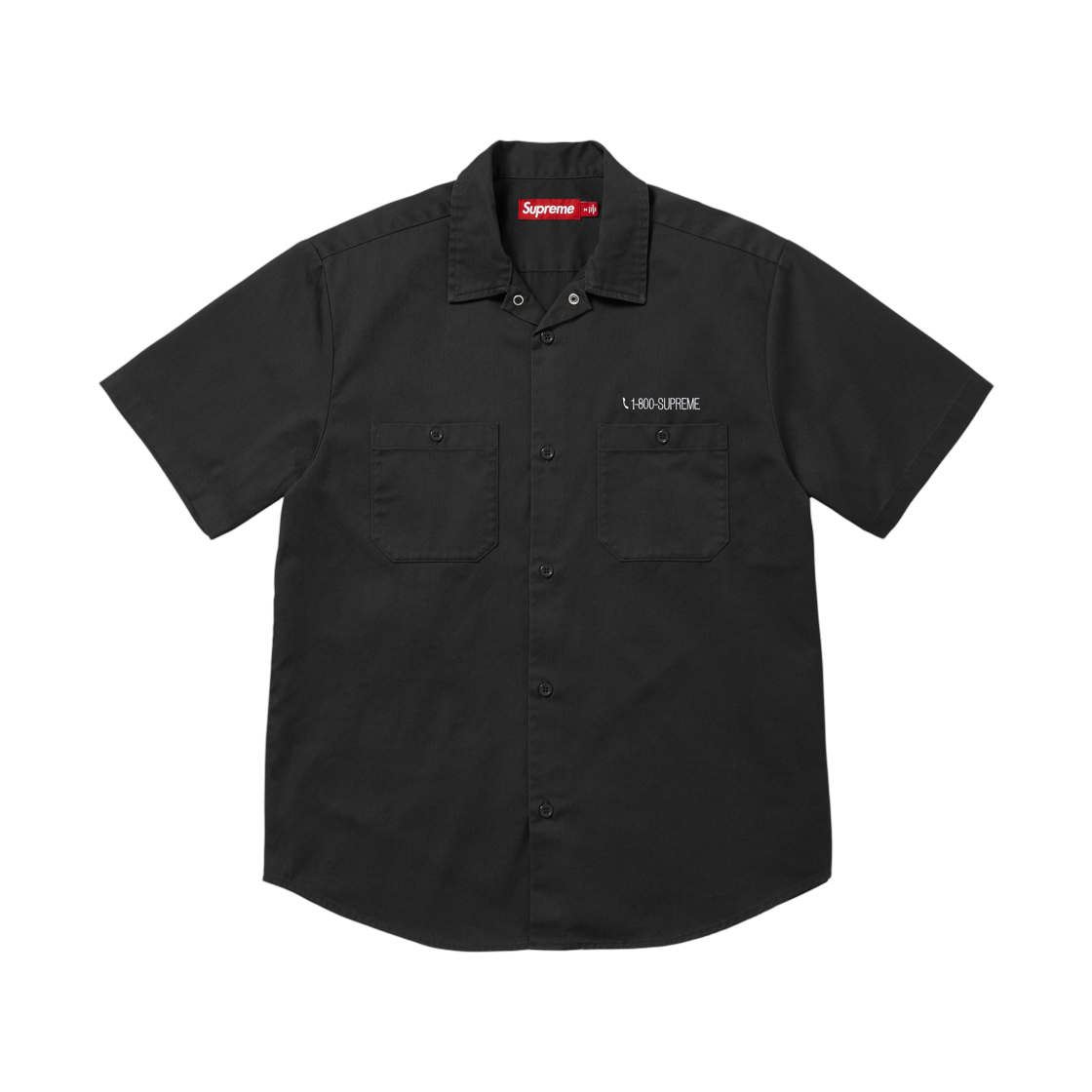 슈프림 AOI 사이보그 숏슬리브 워크 셔츠 블랙 - 26SS(Supreme AOI Cyborg S/S Work Shirt Black - 26SS) - 2