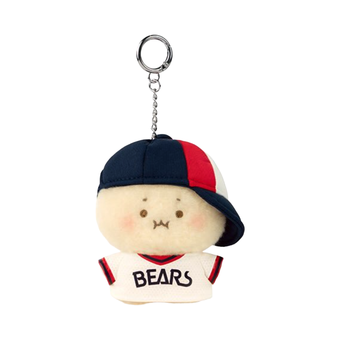 두산 베어스 x 망그러진곰 아기 망곰베어스 인형 키링(Doosan Bears x Manggom Baby Manggombears Plush Keyring) - 1