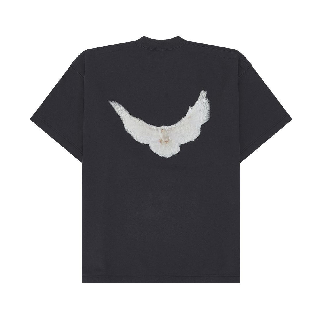 이지 갭 엔지니어드 바이 발렌시아가 도브 패딩 헤비 플리스 티셔츠 블랙(Yeezy Gap Engineered By Balenciaga Dove Padded Heavy Fleece T-Shirt Black)
