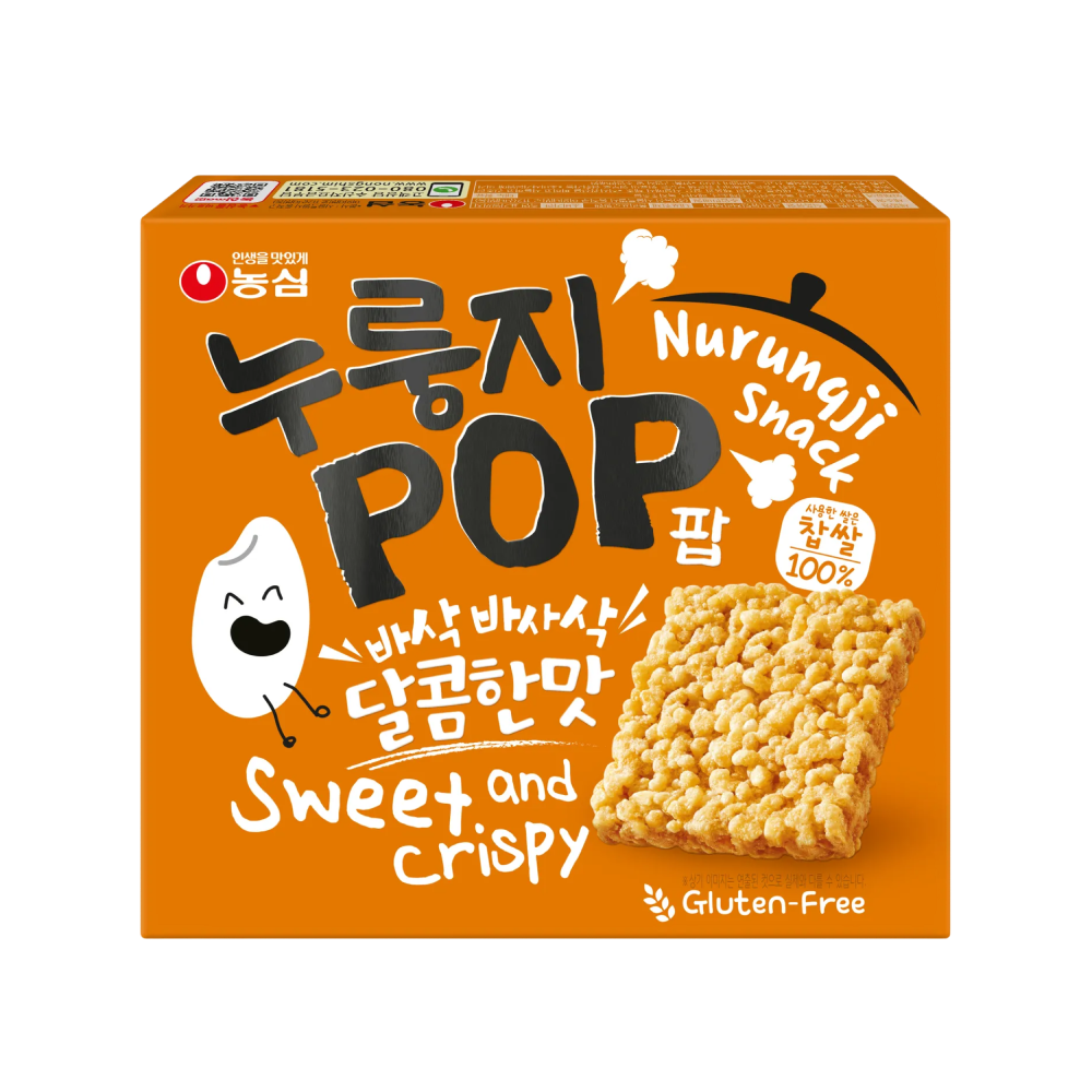 농심 누룽지팝 오리지널맛 8봉(Nongshim Nurungji Pop Original Flavor 8 Packs)