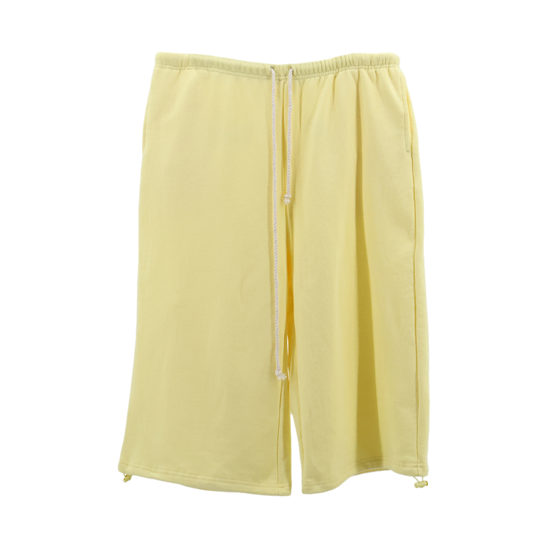 키코지 앤드 터프 미디 스웻 팬츠 옐로우(kikozy And Tough Midi Sweat Pants_Yellow)
