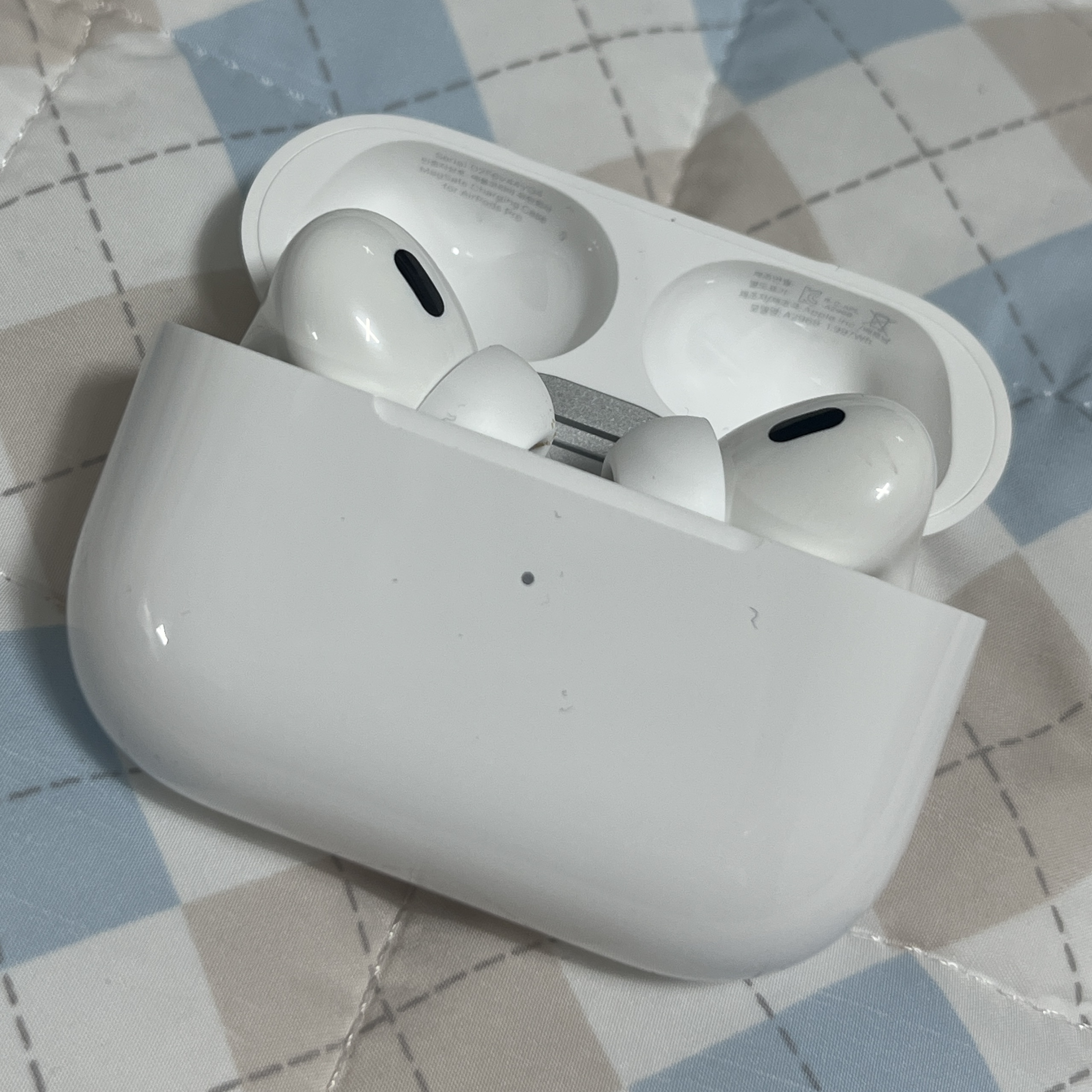 Apple Airpods Pro 2nd Gen with MagSafe Charging Case USB C (Korean Ver.) 착용 스타일