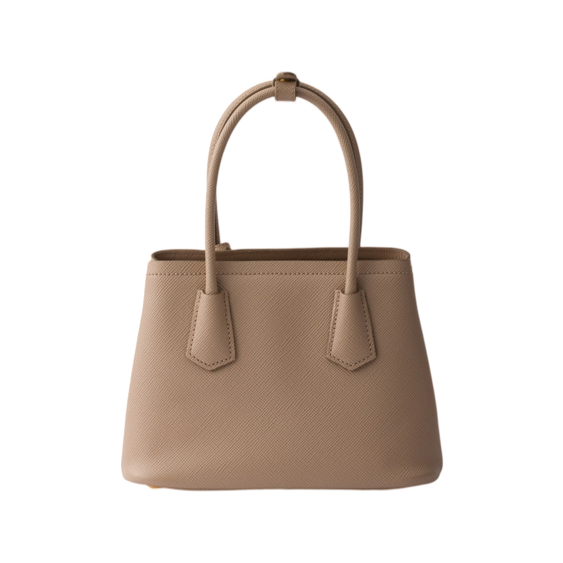 프라다 더블 사피아노 레더 미니백 카메오(Prada Double Saffiano Leather Mini-Bag Cameo) - 2