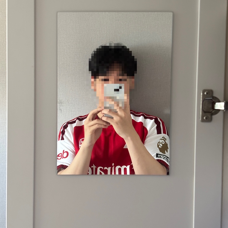 Adidas Arsenal 2026/27 Home Jersey Better Scarlet - KR Sizing (Non Marking Ver.) 착용 스타일