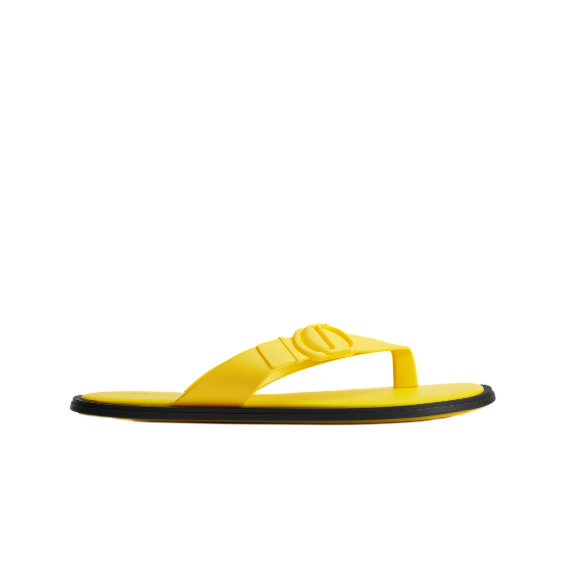 3SA152ACG-H200 Dior Dway Slide Sandal Rubber Yellow